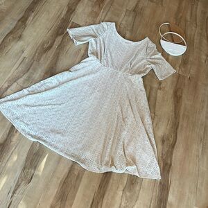 Beautiful eyelet REB. In J. 220 dress